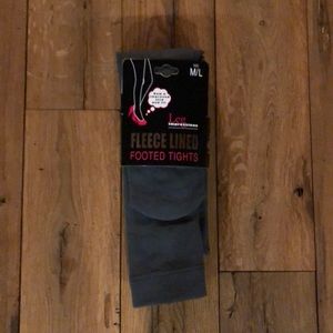 Fleece Lined Footed Tights
